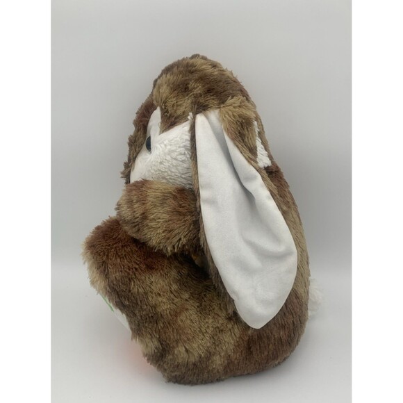 Way To Celebrate "Way to Celebrate!  Large Bigfoot Bunny Plush Toy, Brown - Picture 2 of 7